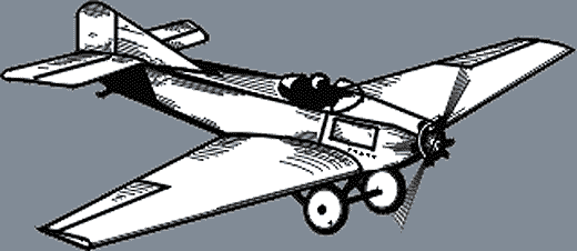 Один из первых самолетов, произведенных в Советской России, - спортивный моноплан АНТ-1 (1923) конструкции А.Н.Туполева
